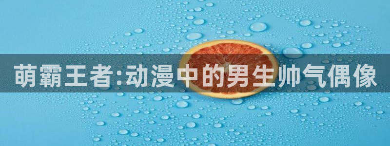 囧次元网页版：萌霸王者:动漫中的男生帅气偶像