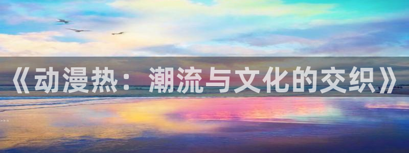 囧次元官方下载入口：《动漫热：潮流与文化的交织》